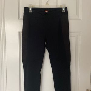 Free People Cotton Blend Cuff Leggings